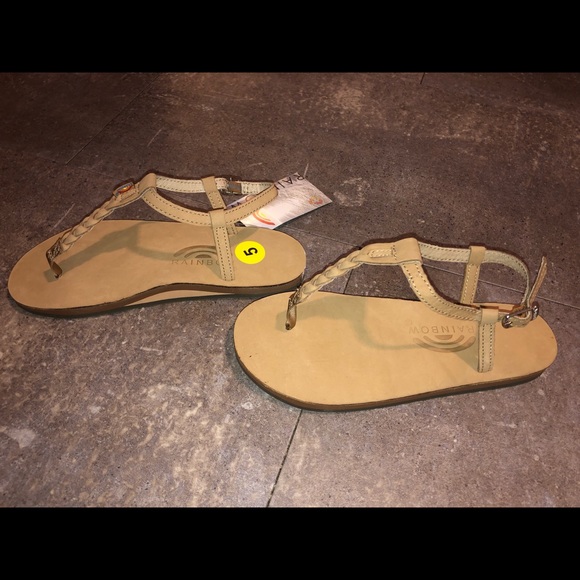 NWT Rainbow SMALL 5.5-6.5 sandals - Picture 2 of 6